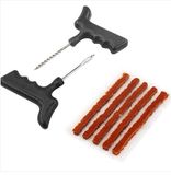 Car/Motorcycle Tubeless Tyre Puncture Tire Plug Auto 5 Strip Repair Tool Kit