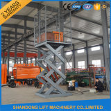 China Hydraulic Scissor Cargo Lifting Equipment / Hydraulic Lifter