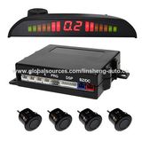 4 Sensors Buzzer Parking Sensors with Speaker Built-in LED Display