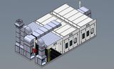 Pre Painting Baking Line for Sales