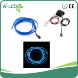 2m 12V Blue EL Wire Car Lighting with Convertor