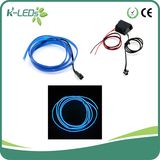 2m 12V Blue EL Wire Car Lighting with Convertor