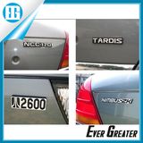 Chrome 3m Glue Waterproof Emblems for Automotive