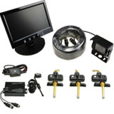 Rearview system with Internal TPMS System