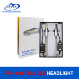 2017 New Super Bright Dual Color Korea Chips 6000k 5500lm LED Headlight H4 H7 9005 9006