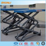 Ce Approved One Side Extension Manual Scissor Lift Platform