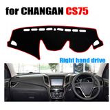 Car Dashboard Covers Mat for Changan CS75 All The Years Right Hand Drive Dashmat Pad Dash Cover Auto Dashboard Accessories