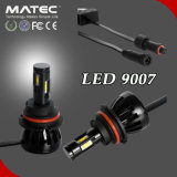 Matec LED Headlight for Car/Truck 12V 24V 96W 9600lm 4 Sides Chip LED 9007