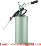 Manual Grease Pump High Volume Oval Lubrication Bucket