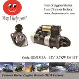 3.7kw 12V Diesel Engine Reduction Excavator Starter