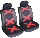 Universal Fit 4PCS Full Set PU&Leather Soft Car Seat Cover