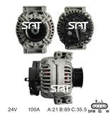 Bosch Alternator 0124655007 Ca1880IR 12723