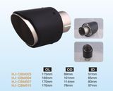 100% Carbon Firble Exhaust Tips