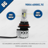 Hot Sell 12V 24V 35W 6000lm 8g Car Light 9004 LED Headlight Auto Headlight Kits