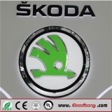 Customized Banner Signage Advertising 3D Car Logo Signs for Skoda