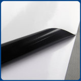 Outdoor Advertising Material Glossy PVC Self-Adhesive Vinyl with Black Glue