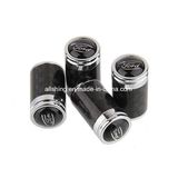 Carbon Fiber Universal Wheel Tire Valve Stem Air Caps for  Ford Covers