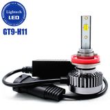 Lightech Auto Bulb Gt9 Csp 50W 9005 H11 H1 3 Colors All in One LED Headlight