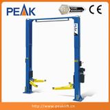 Clean Floor with Overhead Protection Two Post Asymmetrical Lifter (211C)