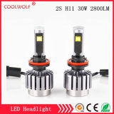 Factory Direct Sale 2s H11 30W 2800lm LED Car LED Headlight Bulbs Headlamp with Competitive Price