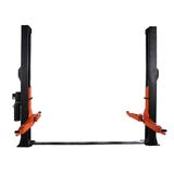 8 Fold Two Post Floor Plate 220V Car Lifter with Ce