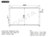 Performance auto condenser for Mazda Premacy (99-)