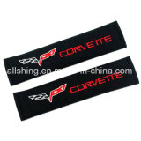 Corvette Car Seat Belt Covers Shoulder Pads Pair Polyester