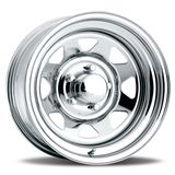 15X6 Triangular Chrome Trailer Wheel 5-114.3