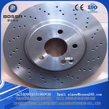 Auto Car Semi-Metallic Front Brake Disc for Toyota