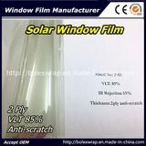 2ply Scratch-Resistant 85%Vlt Front Glass Film, Solar Window Film, Car Window Tint Film