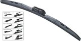 Multifunction Flat Wiper Blades, One Adapter Can Replace 95% of The OE Wipers, Clear View