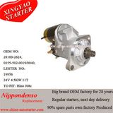 Automatic Car Starter 4.5kw 24V Hino Starter 28100-2624, 03555020019