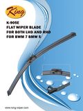 OE Flat Wiper Blade for BMW 7, 5, Gran Turismo, Teflon Blade, Can Replace Bosch Aerotwin Wipers.