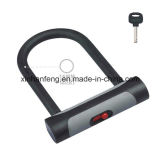 Silicone Material Bicycle U Lock for Mountain Bike (HLK-008)