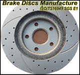 ISO/Ts16949 Certificates Approved Geomet Brake Rotors