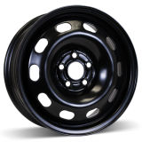 15X6 (5-100) Black Steel Winter Wheel Rim