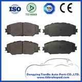 No Noise High Temperature Resistance Semi Metallic Brake Pad D1210