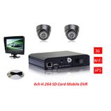 4CH WiFi GPS Car Camera 3G Police Car/Taxi/Bus /Truck DVR