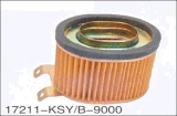 Molded Rubber Sealing Paper Motorcycle Air Filter for Suzuki (17211-KSY/B-9000)