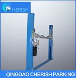 Simple 3.2t Car Hoist Two Post Floor Plate Hydraulic Car Lift