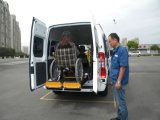 CE Fully Electric Wheelchair Lift for Van with Split Platform (WL-D-880S-1150)