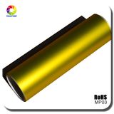 Gold Matte Chrome Car Wrap Metallic Pearl Vinyl