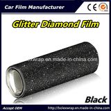 Black Glitter Car Wrapping PVC Vinyl Film