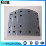 OEM Standard Size Black Cheap Trucks Brake Shoe Lining 4707