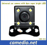 Universal Car Backup Waterproof Camera Night Vision with 4PCS Super Bright LED