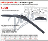 Beam Type Windshield Wiper with Universal Clip