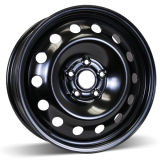 17X6.5 (5-112) Black Steel Wheel Rim