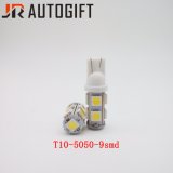 Automotive T10-5050-9SMD LED Bulbs White 12V 24V Car Driving Bulb