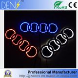 ABS Rear Emblem Logo LED Light Car Badge for Audi