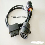 J1939 9p F +M to Odbii F 16p Cable